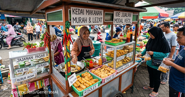 Modal Minimalis Hasil Maksimal! Ini 4 Jajanan Pasar Paling Cuan untuk Pemula