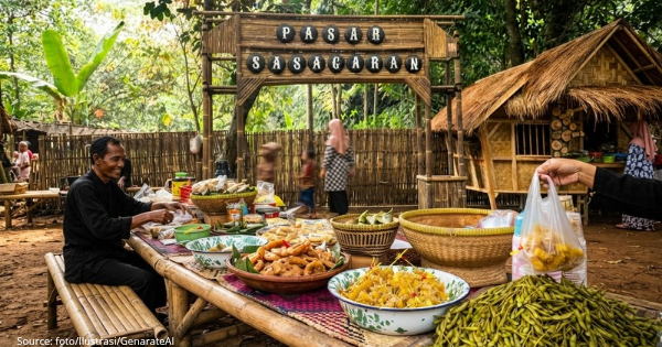 Lokasi Pasar Sasagaran Purwakarta yang Raup Omzet Rp7 Miliar, Jadi Pusat Kuliner Baru!