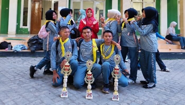 PMR SMKN Darangdan Boyong Tiga Piala di Lomba Garda Istimewa Se-Kabupaten Purwakarta