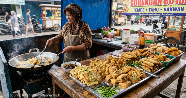 Cuma Modal Mulai Rp500 Ribu, Ide Bisnis Gorengan di Desa Ini Laris Manis Diburu Warga!