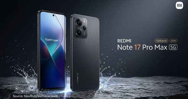 Xiaomi Resmi Jual Redmi Note 17 Pro Max 5G Rp7,4 Juta, Gratis Smartwatch hingga Garansi Layar