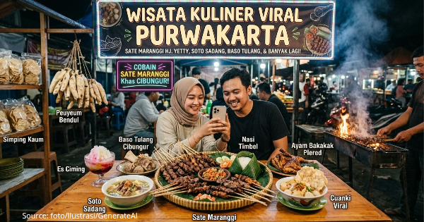 Pecinta Makanan Wajib Tahu! 6 Tempat Makan Paling Populer di Purwakarta