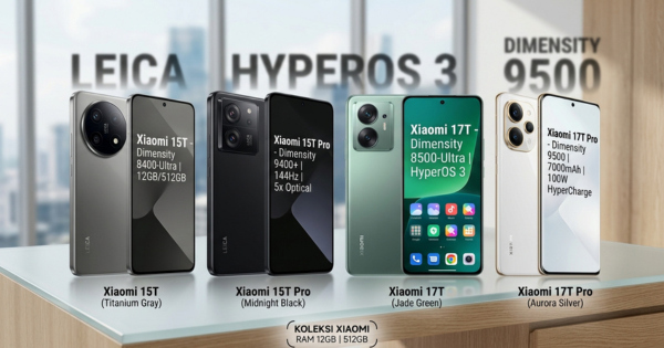 4 HP Xiaomi RAM 12 GB dan Memori 512 GB Performa Kencang, Intip Spek dan Harga Barunya!