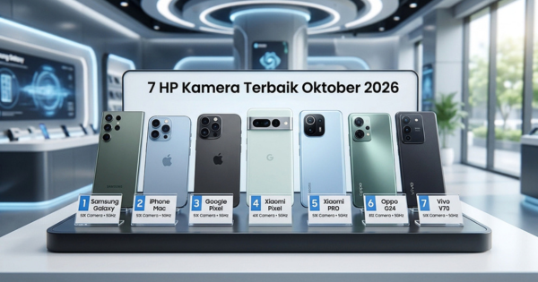 Daftar HP Kamera Tercanggih Oktober 2026: Hasil Foto Setara Mirrorless!