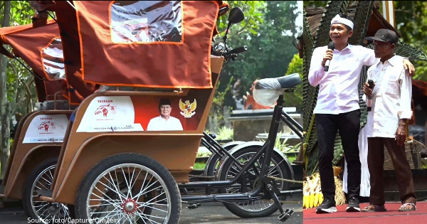 Om Zein Sebut 100 Becak Listrik Bantuan Presiden Prabowo Sebagai Aset Produktif Warga