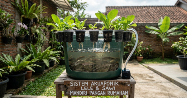 Panen Ganda di Lahan Sempit: 6 Langkah Mudah Budidaya Lele dan Sawi dengan Akuaponik