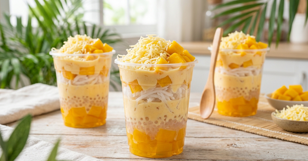Resep Buko Mangga Creamy Ide Jualan Kekinian Modal Kecil, Laris Manis!