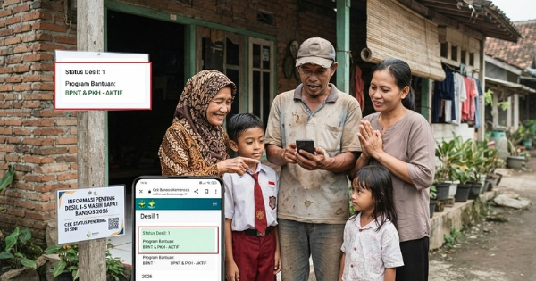 Desil 1-5 Masih Dapat Bansos 2026? Ini Penjelasan Resmi Kemensos dan Cara Ceknya