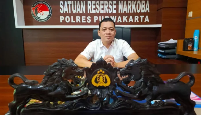Hendak Edarkan Belasan Paket Sabu, Seorang Pemuda Diringkus Satres Narkoba Polres Purwakarta