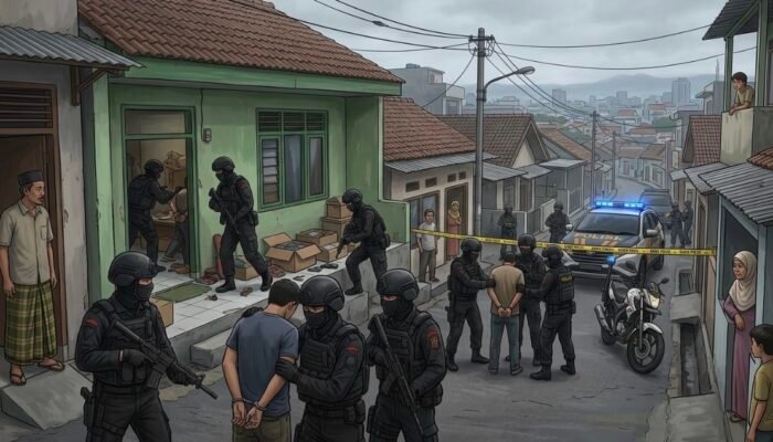 Densus 88 Tangkap 12 Terduga Teroris di Bandung, Wali Kota Soroti Pendataan Pendatang Densus 88 Tangkap 12 Terduga Teroris di Bandung, Wali Kota Soroti Pendataan Pendatang