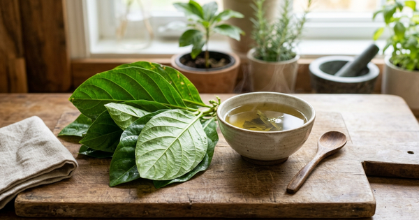 5 Manfaat Daun Mengkudu untuk Kesehatan & Cara Mengolahnya yang Benar Khasiat Tersembunyi Daun Mengkudu (Morinda citrifolia)