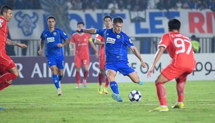 Persib Bandung Amankan Tiga Poin di ACL 2, Posisi Liga Indonesia di Asia Jadi Sorotan Persib Bandung Amankan Tiga Poin. (Foto: Ileague)