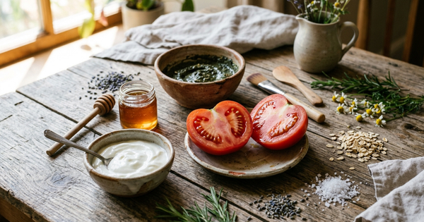 Rahasia Kulit Glowing Alami: Mengungkap Manfaat Tomat dan Cara Meracik Maskernya di Rumah Rahasia kulit glowing dan bebas jerawat dengan buah toma
