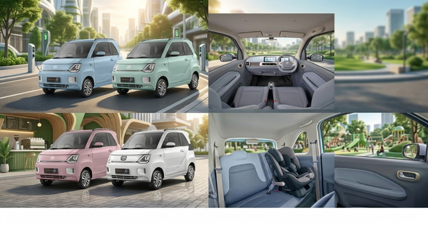SERES E1: Mobil Listrik Mini Rp 180 Jutaan, Solusi Bebas Ganjil Genap Perkotaan SERES E1 Mobil Listrik Mini Futuristik Rp 180 Jutaan