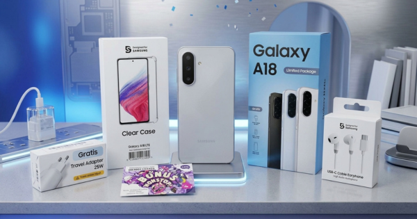 Samsung Galaxy A18 Resmi Dijual di Indonesia: Bawa Gemini AI, Layar Super AMOLED, dan Bonus Rp927 Ribu!