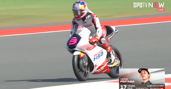 Hasil FP1 Moto3 Mandalika: Almansa Tercepat, Veda Ega Ungguli Pembalap Malaysia