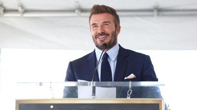 David Beckham Muncul dalam Bursa Calon Presiden FIFA 2027 David Beckham dikabarkan masuk bursa pencalonan presiden FIFA. (REUTERS/Mario Anzuoni)