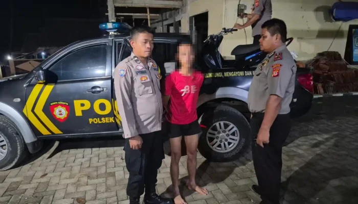 Respon Cepat Laporan Masyarakat, Polsek Maniis Amankan Terduga Pelaku Curanmor Di Purwakarta